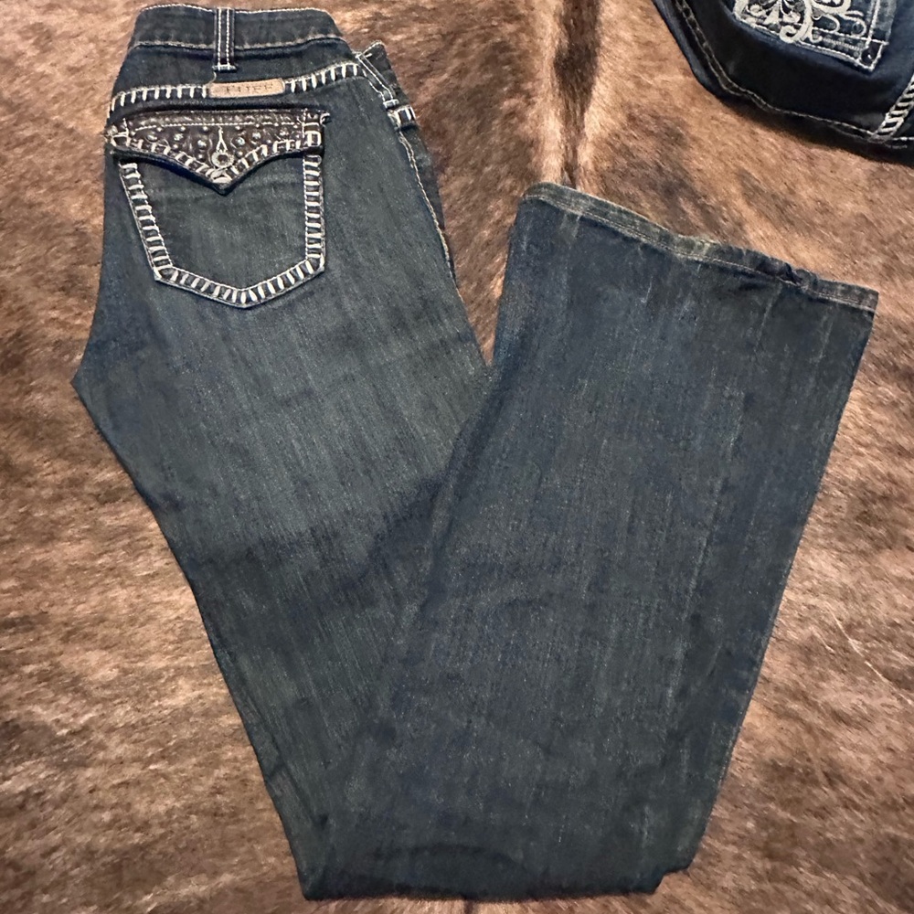 Cowgirl Tuff Boot Cut Jeans